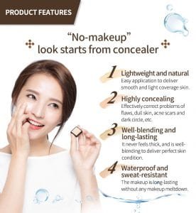 Flight Of Fancy Cover Up Concealer - Product Features
