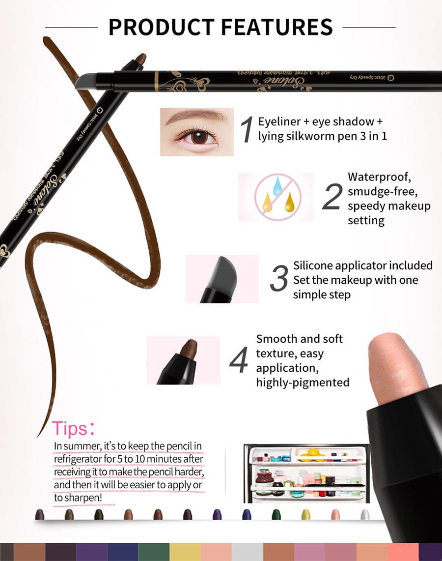 Gel Like Smoody Pencil - Product Feature 01
