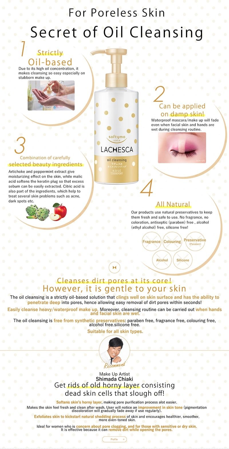 Lachesca Oil Cleansing - Info 2
