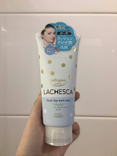 KOSE COSMEPORT Lachesca Facial Clay Wash Clear photo review