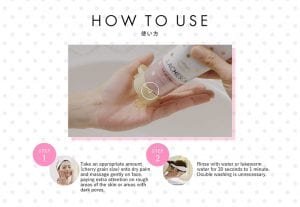 Lachesca Hot Gel Cleansing - How to use