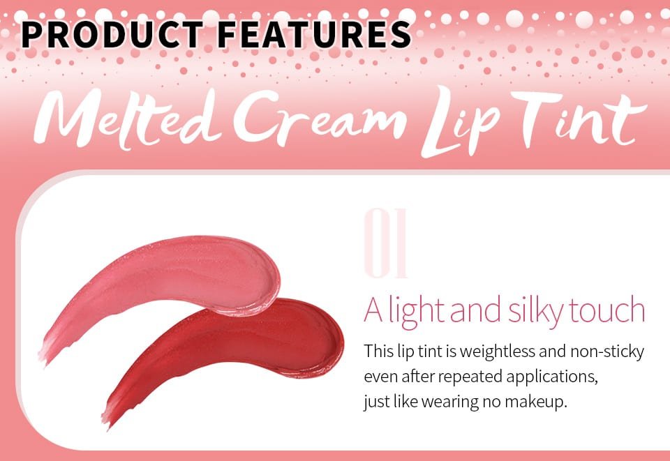 Melted Cream Multifunction Lip Tint - Product Info 01