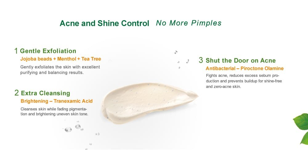 Naruko Tea Tree Purifying Clay Mask & Cleanser In 1 - features