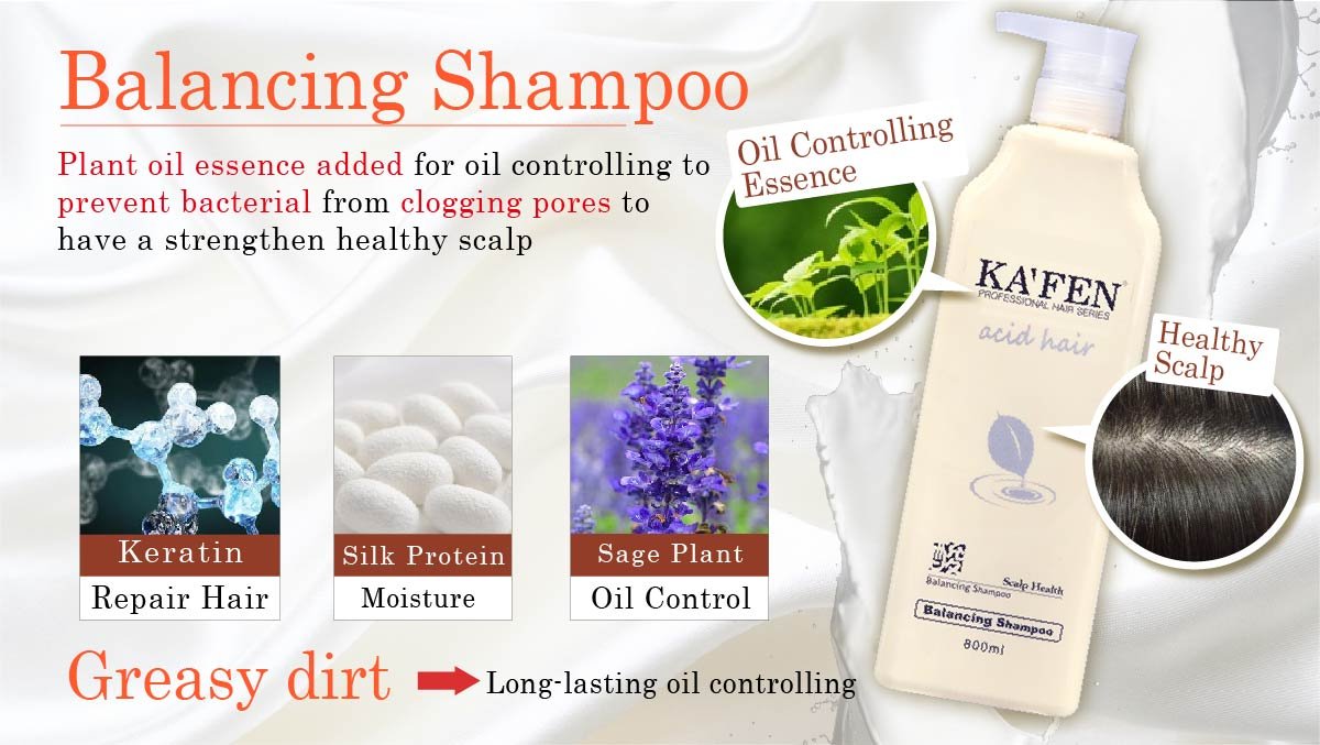 Kafen Acid Moisturizing Shampoo - Balancing Shampoo