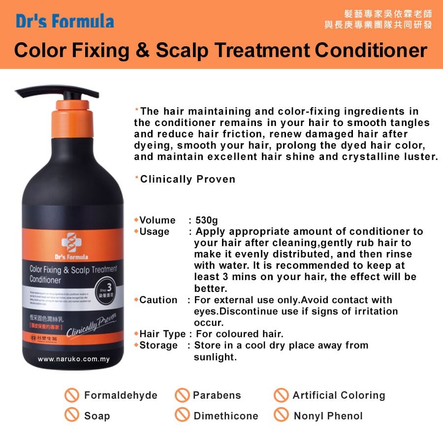 Color Fixing & Scalp Conditioner - Details