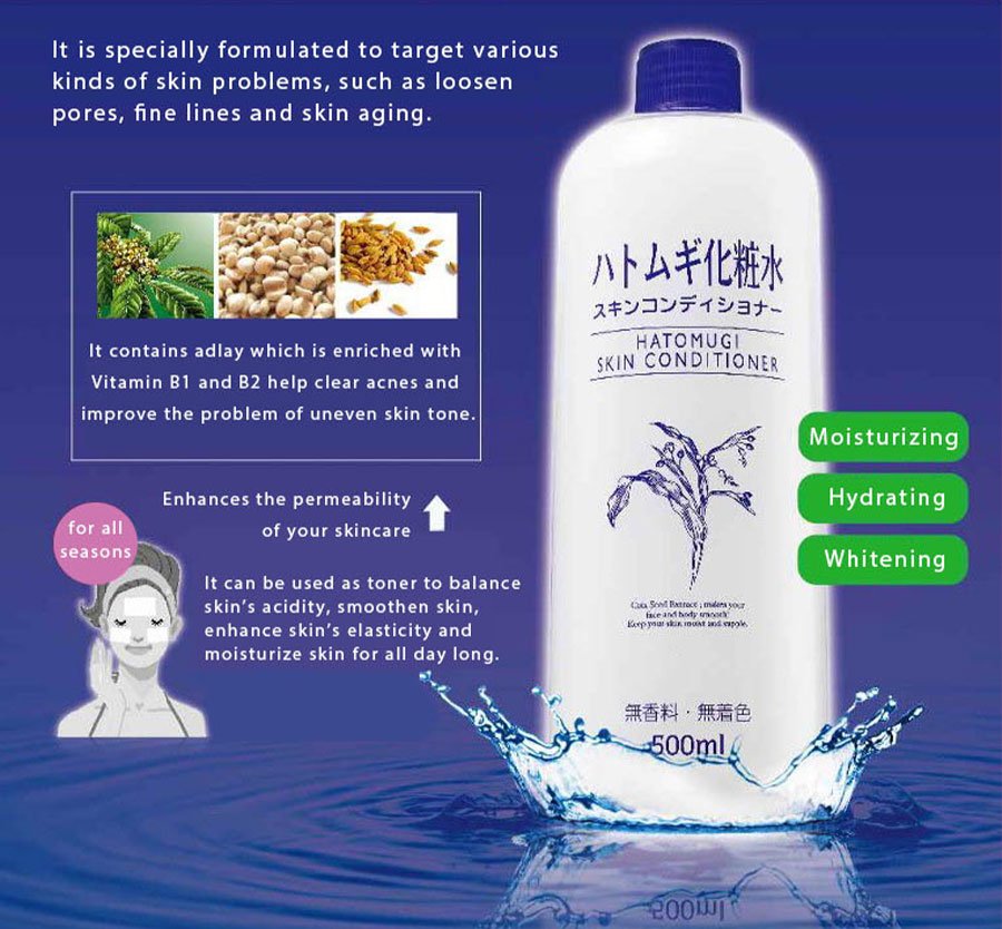 Hatomugi Skin Conditioner - Detail