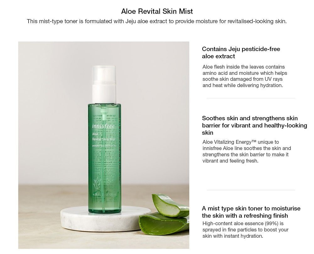 Aloe Revital Skin Mist - Intro