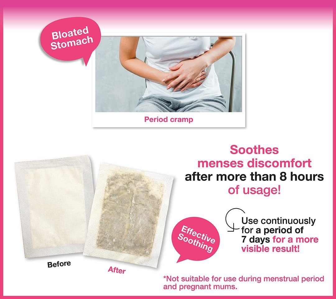 Foot Patch Menstrual Discomfort - Benefits