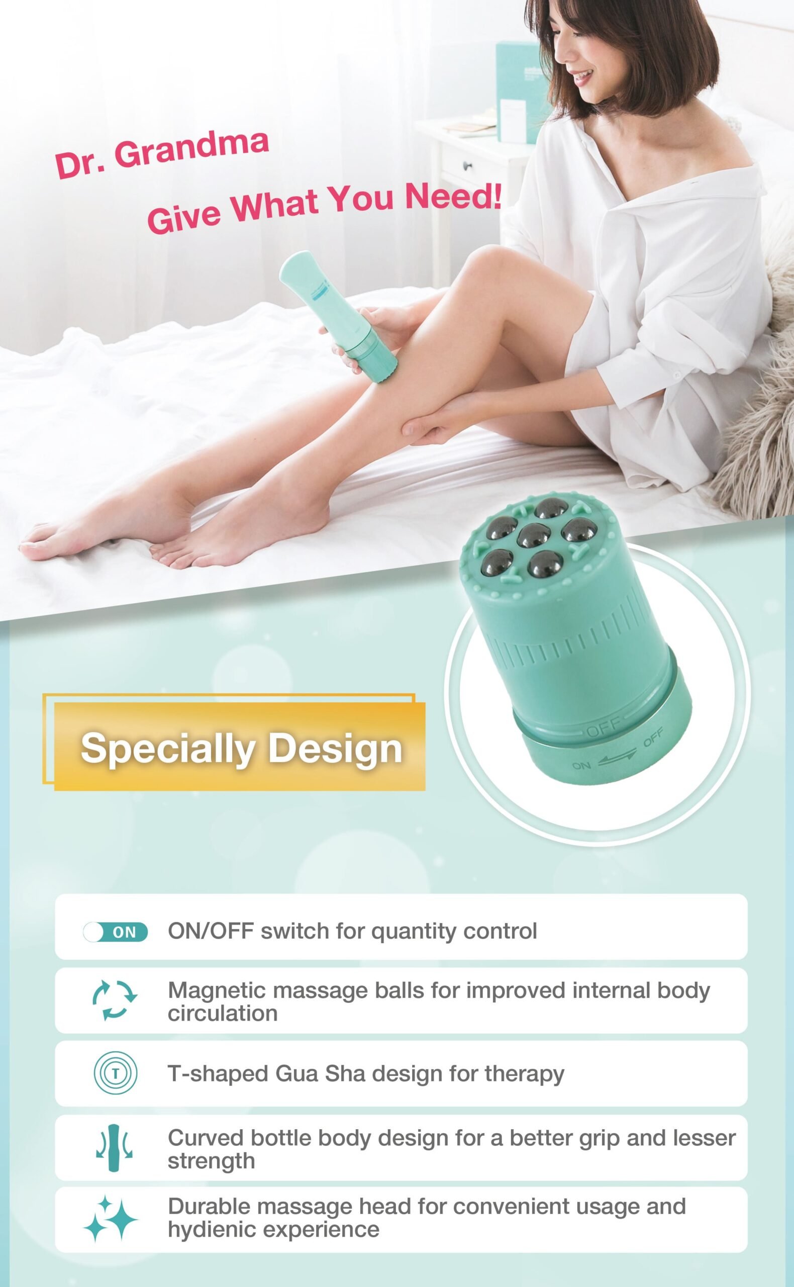 Mint Massage Cream - Features