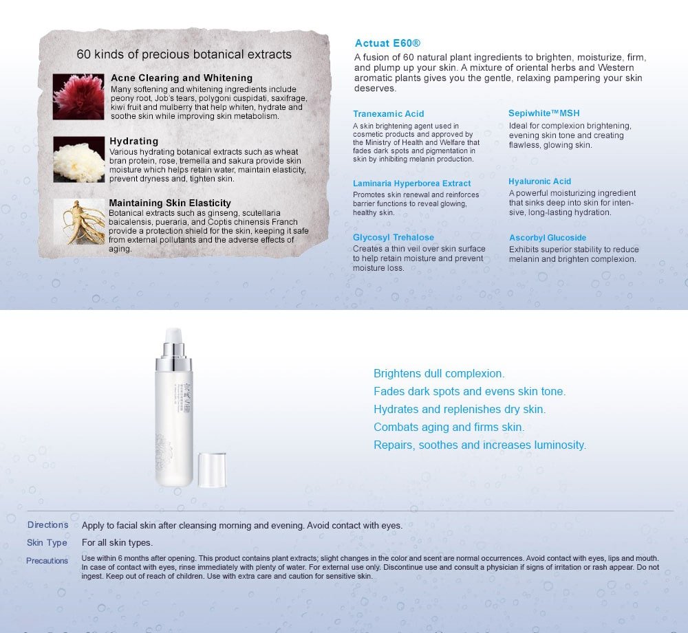 Platinum Bright Clear Essence - Ingredients & Usage