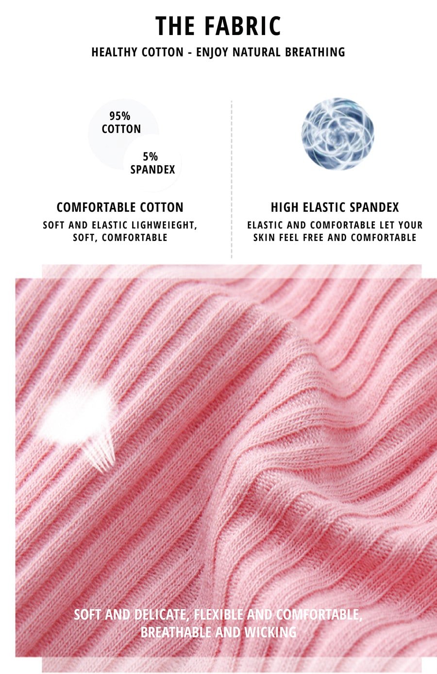 Bowknot Cotton Panties - Material