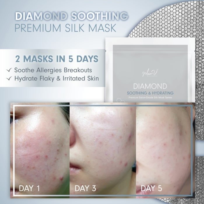 Diamond Soothing Silk Mask - Result