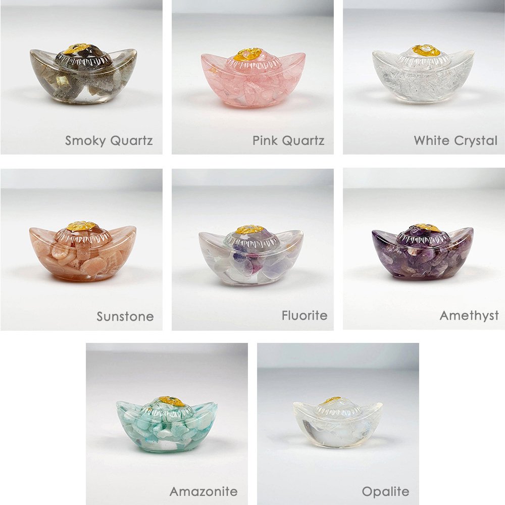 Yuan Bao Crystal Decoration - Design