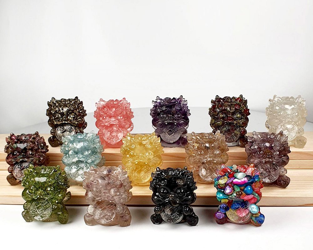 Pixiu Crystal Resin Decoration - All Types