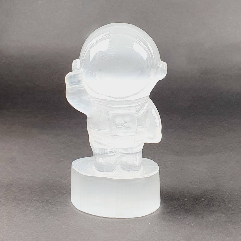 Spaceman Selenite Crystal Decoration - Intro