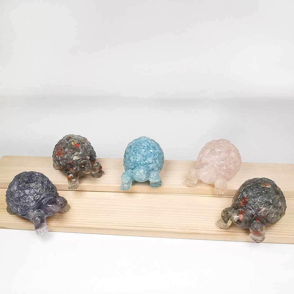 Tortoise Crystal Resin Decoration - Types