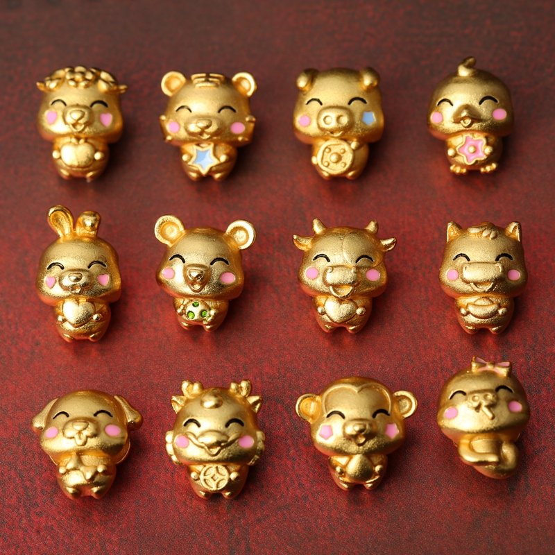 Chinese Zodiac Bracelet Charm - Display