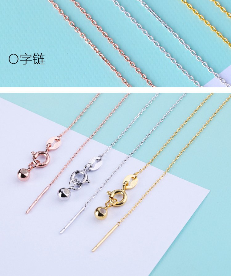 S925 Sterling Silver Necklace - Colors